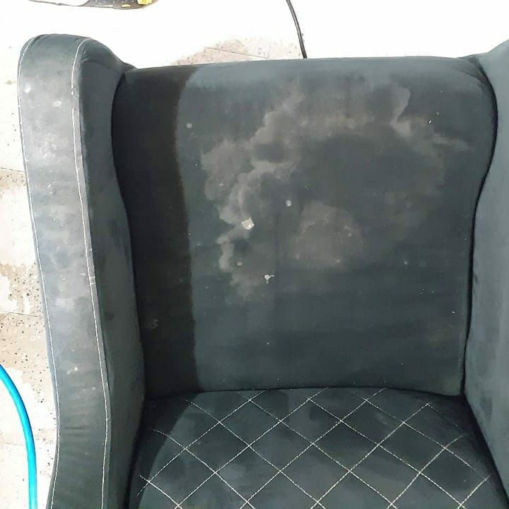 لکه دار با مواد شوینده اسیدی
